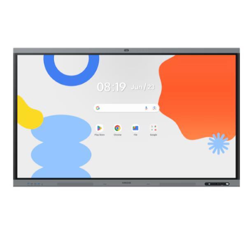 Samsung Lavagna Touch Flip WAF-X 754K - S.O. Android 15 - Camera e microfoni in